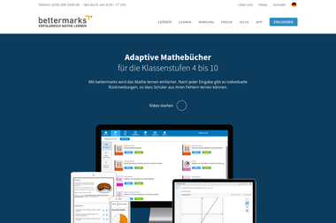 bettermarks.de - Web Designer Berlin