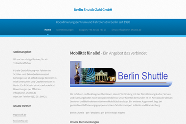 berlin-shuttle.de - Personentransport Berlin