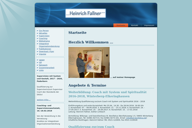 heinrich-fallner.de - PR Agentur Bielefeld