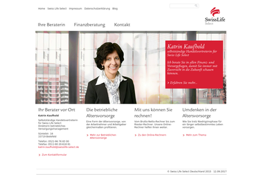swisslife-select.de/katrin-kaufhold - Finanzdienstleister Rheda-Wiedenbrück
