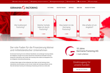 germania-factoring.de - Finanzdienstleister Dresden