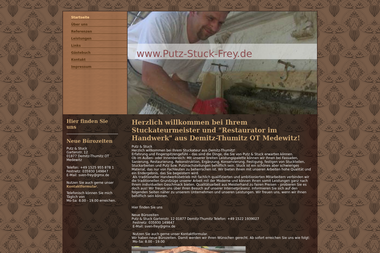 putz-stuck-frey.de - Verputzer Demitz-Thumitz