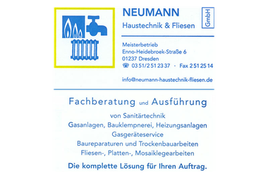 neumann-haustechnik-fliesen.de - Heizungsbauer Dresden