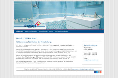 schurig-dresden.de - Wasserinstallateur Dresden