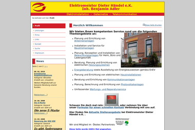 elektro-haendel.de - Elektriker Dresden