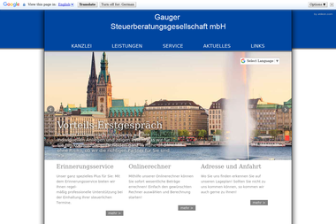gauger-steuerberatung.de - Steuerberater Hamburg