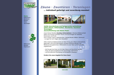 tumay.de - Zaunhersteller Bochum