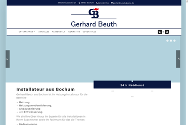 gerhard-beuth.de - Anlagenmechaniker Bochum