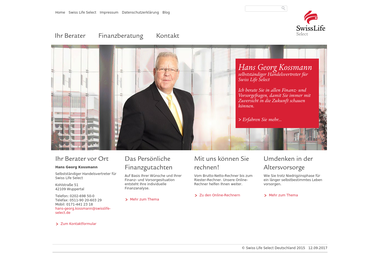 swisslife-select.de/hans-georg-kossmann - Finanzdienstleister Sprockhövel