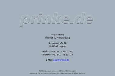 prinke.de - Werbeagentur Leipzig