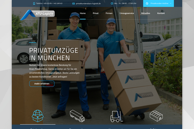 atu-logistik.de - Umzugsunternehmen München