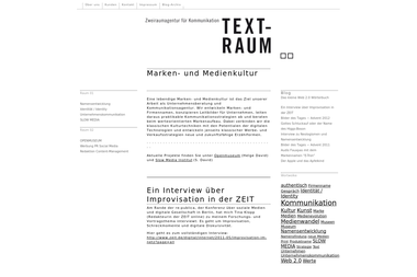 text-raum.de - Werbeagentur Bonn