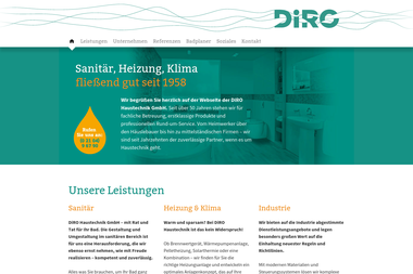 diro-haustechnik.de - Wasserinstallateur Haan