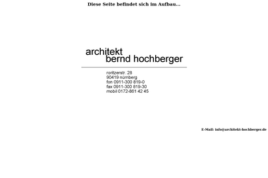 architekt-hochberger.de - Architektur Nürnberg