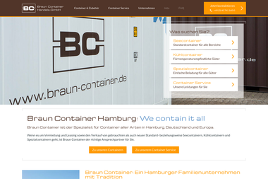 bchu.de - Containerverleih Hamburg