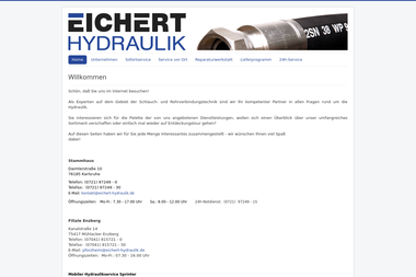 eichert-hydraulik.de - Anlage Karlsruhe