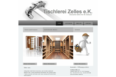 tischlerei-zelles.de - Tischler Duisburg