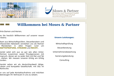 moses-und-partner.de - Steuerberater Karlsruhe