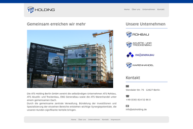atsholding.com - Hochbauunternehmen Berlin