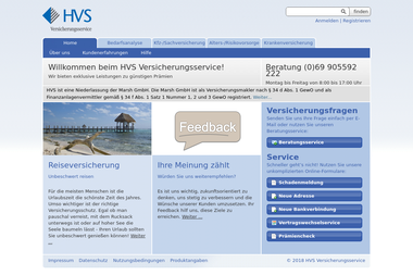 hvs-online.de - Versicherungsmakler Frankfurt Am Main