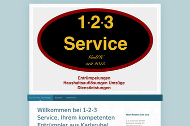 123-service-gmbh.de - Firmenbedarf Karlsruhe