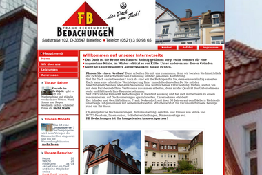 bedachungen-fb.de - Zimmerei Bielefeld