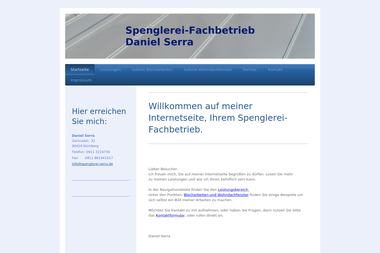 spenglerei-serra.de - Wasserinstallateur Nürnberg