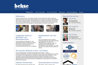 behse.de - Hochbauunternehmen Hamburg