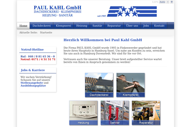 paul-kahl-gmbh.de - Heizungsbauer Hamburg