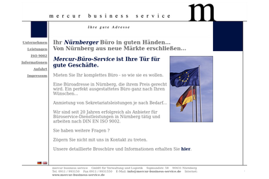 mercur-business-service.de - Firmenbedarf Nürnberg