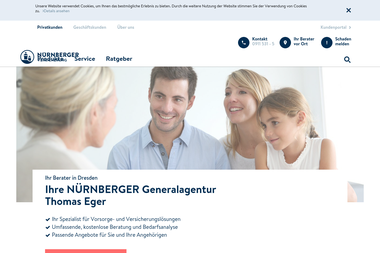 eger.nuernberger.de - Versicherungsmakler Dresden
