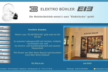 elektro-buehler.de - Elektriker Stuttgart