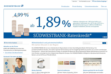 suedwestbank.de - Kreditvermittler Freiburg