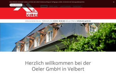 oeler-gmbh.de - Zimmerei Wuppertal