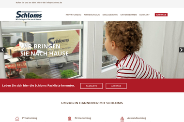 schloms.de - Umzugsunternehmen Hannover