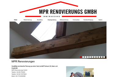 mpr-renovierungs-gmbh.de - Bausanierung München