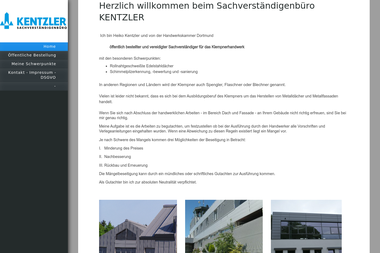 kentzler-dach.de - Wasserinstallateur Dortmund