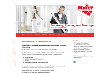 maier-bauelemente.de - Fenstermonteur München