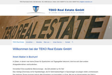teko-realestate.com - Anlageberatung Bochum