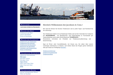 jacobsencons.de - Wasserspender Anbieter Hamburg