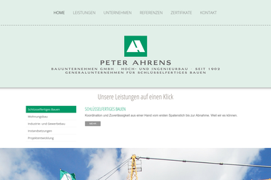 peter-Ahrens.de - Hochbauunternehmen Hamburg
