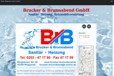 brucker-brunnabend.de - Wasserinstallateur Wuppertal