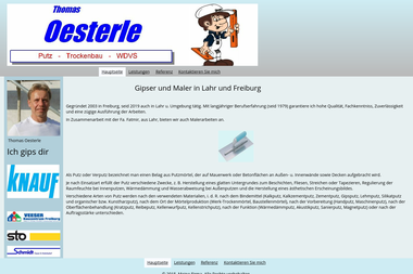 gipser-oesterle.de - Verputzer Freiburg
