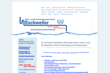 firma-eschweiler.de - Reinigungskraft Köln