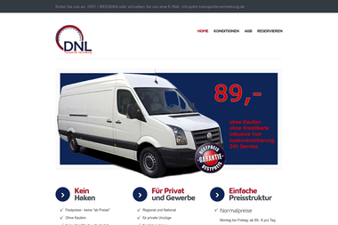 dnl-transportervermietung.de - Umzugsunternehmen Nürnberg