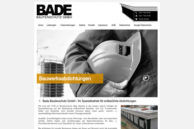 bade-bautenschutz.de - Bausanierung Hamburg