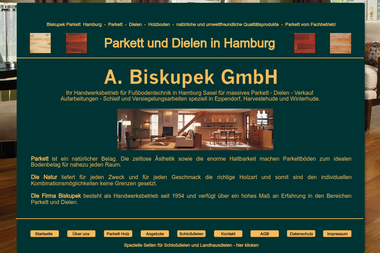 biskupek-parkett.de - Bodenbeläge Hamburg
