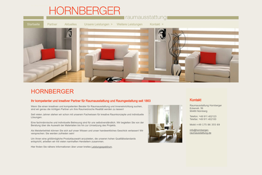 hornberger-raumausstattung.de - Raumausstatter Nürnberg