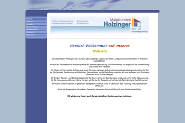 holzinger-maler.de - Malerbetrieb Frankfurt