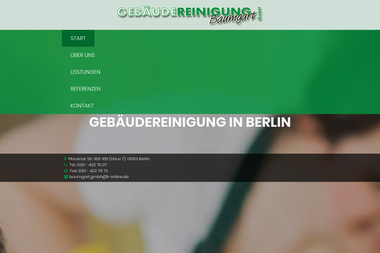 baumgart-service.de - Reinigungskraft Berlin